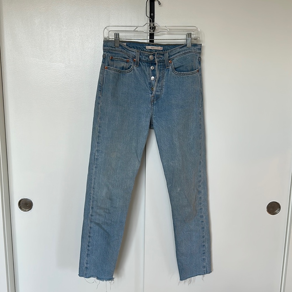 Levi’s wedgie fit straight leg jeans